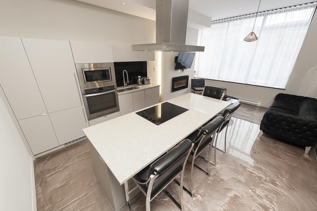 Appartement Boutique Lofts Milton Parc by Simplissimmo à Montréal Extérieur photo