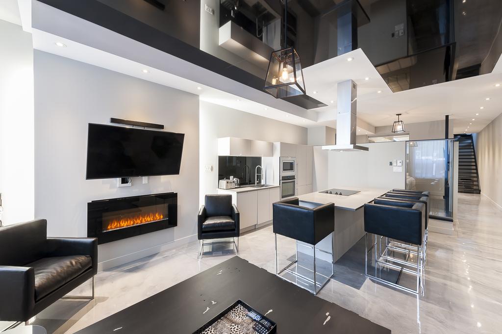 Appartement Boutique Lofts Milton Parc by Simplissimmo à Montréal Extérieur photo